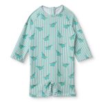 HelloBaby Erkek Bebek Mayo Dinozor Baskılı - Yeşil