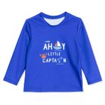 HelloBaby Erkek Bebek Mayo Short Sleeve - Lacivert