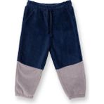 Hellobaby Erkek Bebek Polar Pantolon Lastikli Paça - Mavi - 6 - 9 Ay