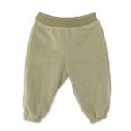HelloBaby Erkek Bebek Polar Pantolon Ribanalı - Haki