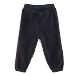 HelloBaby Erkek Bebek Polar Pantolon Ribanalı - Siyah