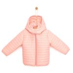 HelloBaby Erkek Bebek Saks Basic Kapüşonlu Fermuarlı Mont