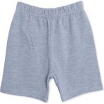 Hellobaby Erkek Bebek Şort Reçme - 6 - 9 Ay - Gri Melanj