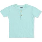 Hellobaby Erkek Bebek Tişört Düğmeli Hakim Yaka Short Sleeve - Mint - 18 - 24 Ay