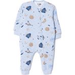 Hellobaby Erkek Bebek Uyku Tulumu 2,5 Tog Fermuarlı Bisiklet Yaka Uzun Kol Ribanalı - Desenli - 2 Yaş