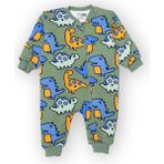 Hellobaby Erkek Bebek Uyku Tulumu Fermuarlı Bisiklet Yaka Uzun Kol - Yeşil - 4 Yaş