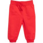 HelloBaby HelloBaby Basic Az Şardonlu Eşofman Alt Erkek Bebek - Kırmızı - 6 Ay