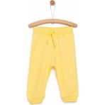 HelloBaby HelloBaby Basic Az Şardonlu Eşofman Alt Kız Bebek - Açık Sarı - 1 Yaş