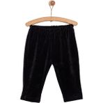 HelloBaby HelloBaby Basic Kadife Eşofman Alt Erkek Bebek - Siyah - 2 Yaş