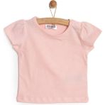 HelloBaby HelloBaby Basic Tshirt Kız Bebek - 3 Yaş - Açık Pembe