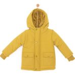 HelloBaby HelloBaby Dinozor Şapkalı Mont Erkek Bebek - Haki - 1 Yaş