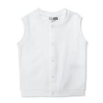 HelloBaby HelloBaby Erkek Bebek Basic Yelek Çıtçıtlı Crew Neck Atlet