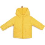 HelloBaby HelloBaby Kapüşonlu Mont Erkek Bebek - Sarı - 5 Yaş