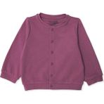 Hellobaby Hellobaby Kız Bebek Basic Hırka Çıtçıtlı Bisiklet Yaka Uzun Kol - Gül Kurusu - 9 - 12 Ay