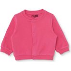 Hellobaby Hellobaby Kız Bebek Basic Hırka Çıtçıtlı Bisiklet Yaka Uzun Kol - Pembe - 9 - 12 Ay