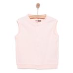 HelloBaby HelloBaby Kız Bebek Basic Yelek Çıtçıtlı Basic Bisiklet Yaka Atlet