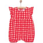 Hellobaby Hellobaby Kız Bebek Bluz Basic Bisiklet Yaka Atlet - Kırmızı - 9 Ay