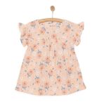 HelloBaby HelloBaby Kız Bebek Elbise Flowers Modelli Yaka