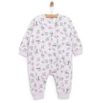 HelloBaby HelloBaby Kız Bebek Uyku Tulumu Çıtçıtlı Bisiklet Yaka Uzun Paça Uzun Kol