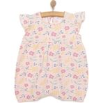 Hellobaby Hellobaby, Kız, Kısa Tulum, Basic, Bisiklet Yaka - Pembe - 3 Yaş