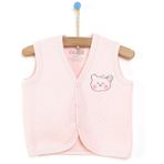 HelloBaby Kapitone Kız Bebek Açık Pembe Yelek
