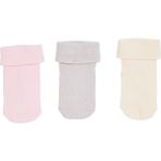 Hellobaby Kız Bebek 3lü Kıvrık Çorap Soyut Baskılı - 1 - 2 Yaş - Beyaz