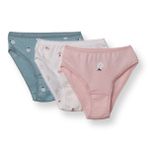 HelloBaby Kız Bebek 3lü Külot Elastanlı Süprem - Açık Pembe