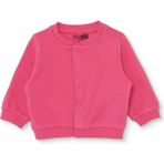 Hellobaby Kız Bebek Basic Hırka Çıtçıtlı Bisiklet Yaka Uzun Kol - Pembe - 1 - 2 Yaş