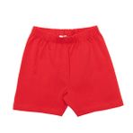 HelloBaby Kız Bebek Basic Şort Reçme Paça Kırmızı -