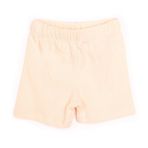 HelloBaby Kız Bebek Basic Şort Reçme Paça Pudra -