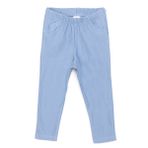 HelloBaby Kız Bebek Basic Tayt Denim Reçme Paça Mavi -