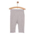HelloBaby Kız Bebek Basic Tayt Patiksiz Paça Gri Melanj -