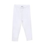 HelloBaby Kız Bebek Basic Tayt Reçme Paça Beyaz -