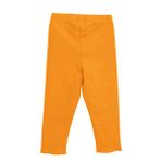 HelloBaby Kız Bebek Basic Tayt Reçme Paça Turuncu -