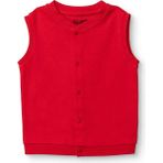 Hellobaby Kız Bebek Basic Yelek Çıtçıtlı Bisiklet Yaka Atlet - 1 - 2 Yaş - Kırmızı