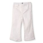 HelloBaby Kız Bebek Denim Pantolon Düğmeli Reçme - Ekru