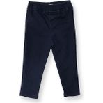 Hellobaby Kız Bebek Denim Pantolon Reçme Paça - Siyah - 6 - 9 Ay