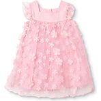 Hellobaby Kız Bebek Elbise Fermuarlı Modelli Yaka Atlet - Pembe - 2 - 3 Yaş