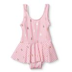 HelloBaby Kız Bebek Mayo Çilek Baskılı