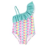 HelloBaby Kız Bebek Mayo Karışık Renkli - Desenli