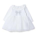 HelloBaby Kız Bebek Mevlüt Kıyafeti Düğmeli Bisiklet Yaka Long Sleeve - Ekru