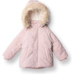 Hellobaby Kız Bebek Mont Fermuarlı Uzun Kol - Pembe - 4 - 5 Yaş