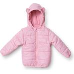 Hellobaby Kız Bebek Mont Fermuarlı Uzun Kol - Pembe - 9 - 12 Ay