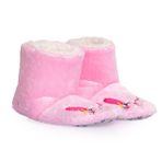 HelloBaby Kız Bebek Panduf Wellsoft Tavşan Desenli Bej -