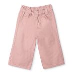 HelloBaby Kız Bebek Pantolon Çiçek Baskılı Fermuarlı Reçme - Pembe