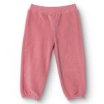 HelloBaby Kız Bebek Polar Pantolon Lastikli - Gül Kurusu