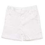 HelloBaby Kız Bebek Şort Denim Sun Flower Reçme Paça Ekru 9 Ay -