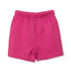 HelloBaby Kız Bebek Şort Reçme - Koyu Pembe