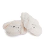 HelloBaby Kız Bebek Tavşan Panduf Wellsoft Örme - Ekru