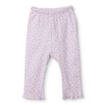 HelloBaby Kız Bebek Tayt Puantiye Baskılı Desenli - Lila